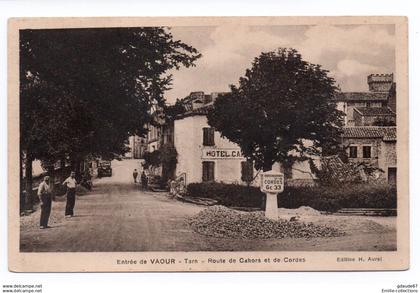 VAOUR (80) - ROUTE DE CAHORS ET DE CORDES