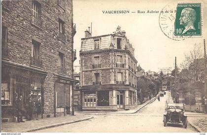 CPA Vaucresson Rue Aubriet et de la Folie