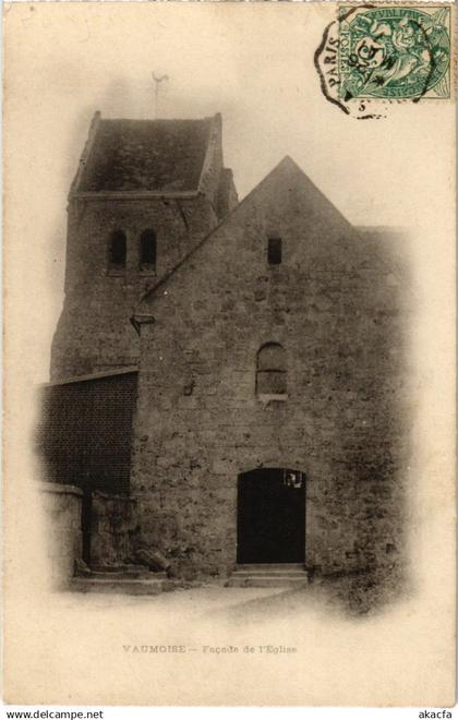 CPA Vaumoise - Facade de l'Eglise (1032520)