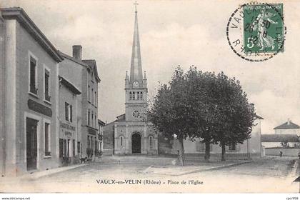 69 - VAUX EN VELIN - SAN41559 - Place de l'Eglise /B