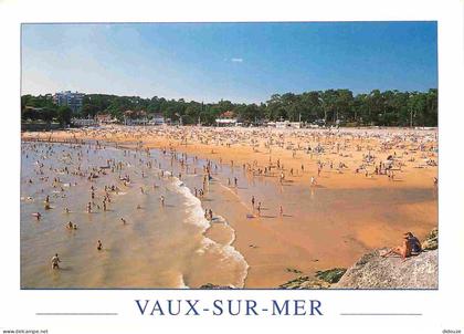 17 - Vaux sur Mer - La plage de Vaux-Nauzan - CPM - Carte Neuve - Voir Scans Recto-Verso