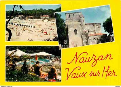 17 - Vaux sur Mer - Nauzan - Multivues - Scènes de Plage - CPM - Voir Scans Recto-Verso