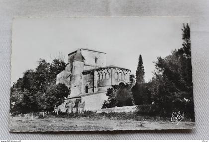 AB585, Cpsm, Vaux sur Mer, église romane, Charente Maritime 17