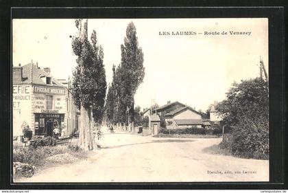 CPA Les Laumes, Route de Venarey