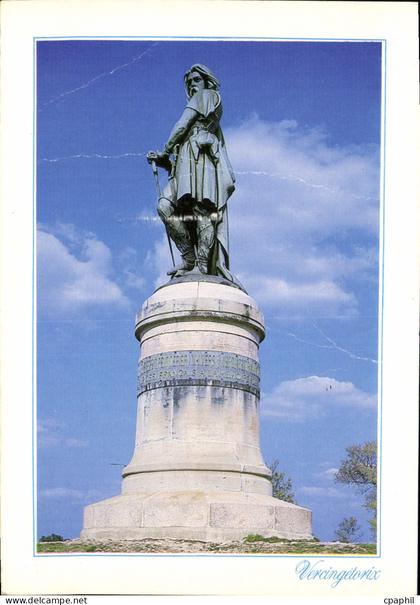 CPM Alise Sainte Reine Venarey les Laumes Venarey les Laumes Statue de Vercingeforix