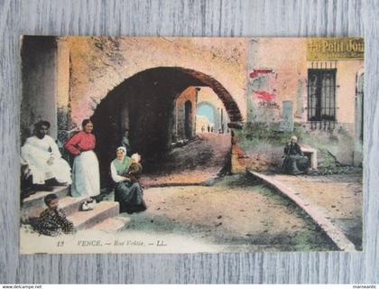 Cpa Vence (06) rue voutée