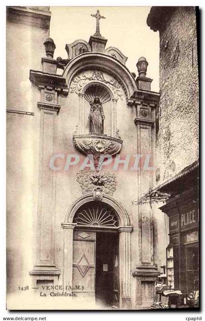 CPA Vence La Cathedrale