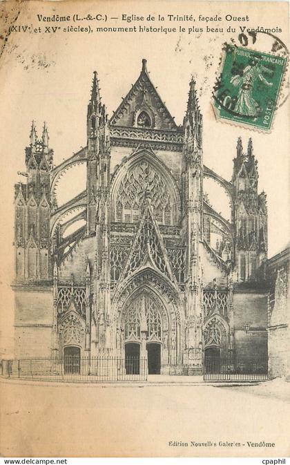 CPA Vendome - Eglise de la Trinité