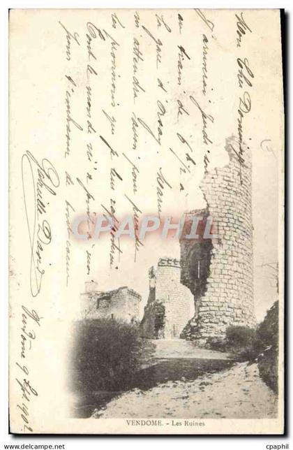 CPA Vendome Les Ruines