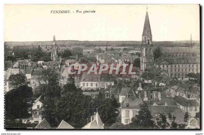 Vendome CPA Vue generale