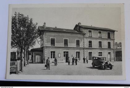 vénissieux - la gare - 1950