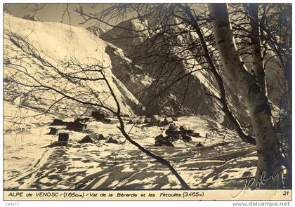 ALPE de VENOSC 38 - Val de la Bérarde et les Fétoules
