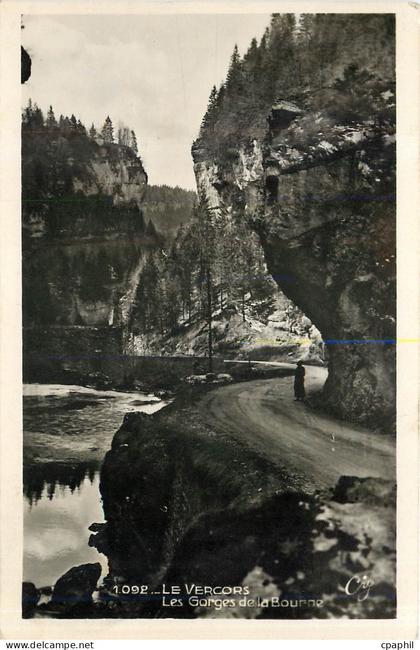 CPA LE VERCORS Les gorges de la Bourne