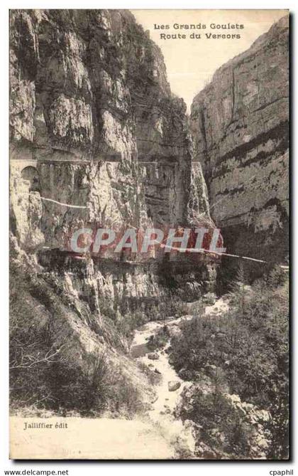 CPA Les Grande Goulets Route du Vercors