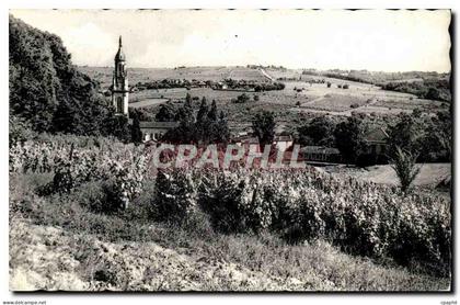 Verdelais CPA Vue generale vers les coteaux