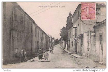 VERGEZE AVENUE DE LA GARE (ENFANTS CYCLISTE ET ANIMATION)