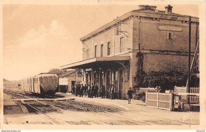 VERGEZE - la Gare - train
