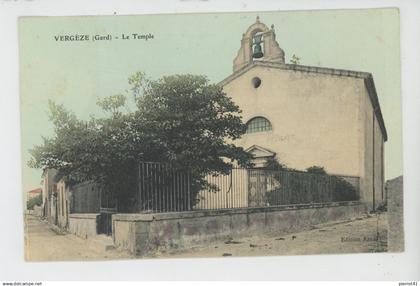 VERGEZE - Le Temple