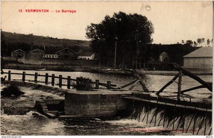 CPA VERMENTON - Le Barrage (658361)