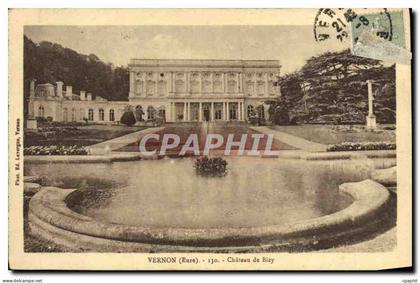 CPA Vernon Chateau de Bizy
