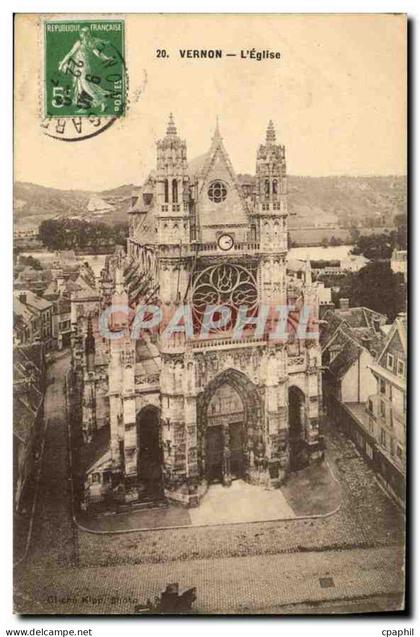 CPA Vernon L'Eglise