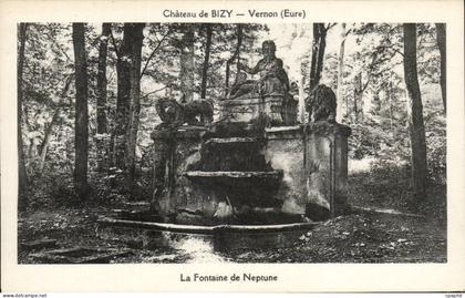 CPA Vernon La fontained de Neptune