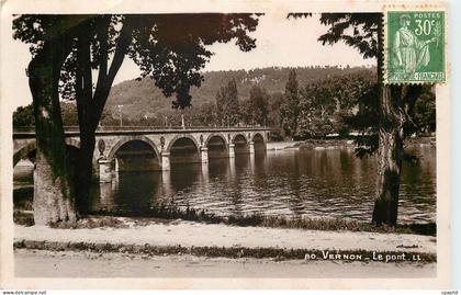 CPA Vernon Le pont