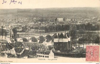 CPA Vernon Vue generale
