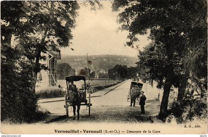 CPA Vernouillet Descente de la Gare FRANCE (1379102)