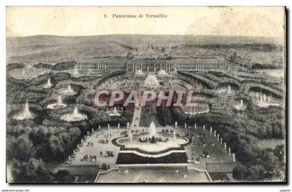 CPA Panorama de Versailles