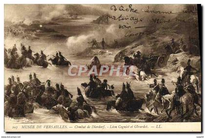 CPA Versailles Musee Combat de Dierdorf Leon Cogniet et Girardet Militaria