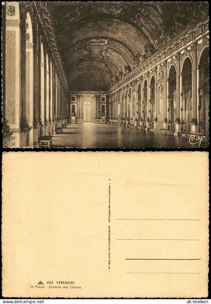 CPA Versailles Le Palais - Galerie des Glaces 1928