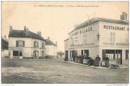 91 - VERT le PETIT - place - restaurant Bourdon