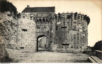 CPA Vezelay La porte Nenve