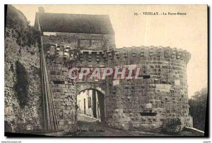 CPA Vezelay La Porte Neuve