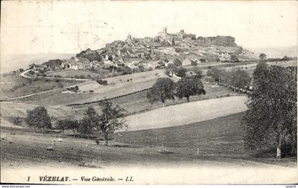 CPA Vezelay Vue generale