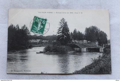 Vic sur Aisne, écluse bâtie en 1840, Aisne 02