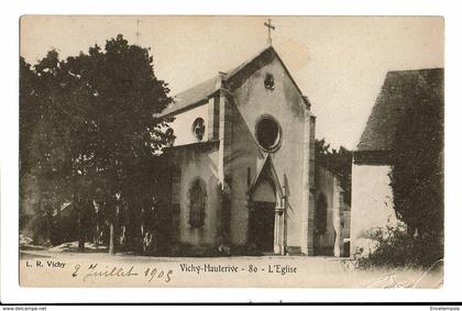 CPA - Carte Postale -FRANCE - Hauterive- L'Eglise 1905  VM432