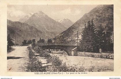 65 VIELLE AURE #20541 LE PONT ET LA RIVIERE