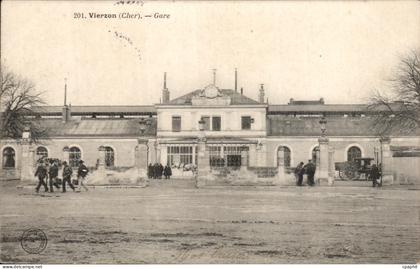 CPA Vierzon Gare