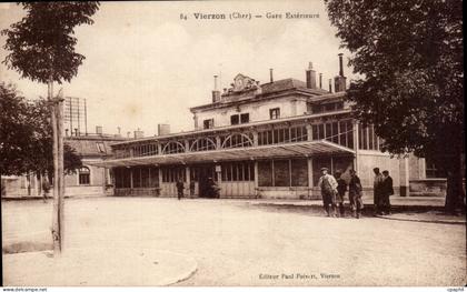 CPA Vierzon Gare exterieure