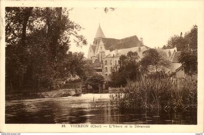 Vierzon CPA L'Yevre et le Deversoir