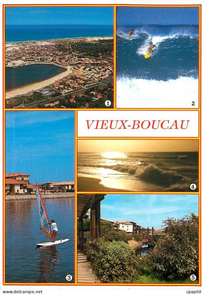 CPM Les Landes Vieux Boucau Port d'Albert