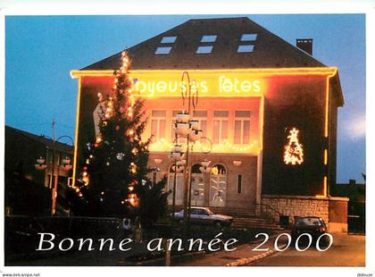 Carte Postale - 59 - Vieux Condé - L'Hôtel de Ville - Illuminations de Noël - Bonne Année 2000 - Carte Neuve - CPM - Voi