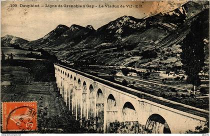 CPA Dauphiné - Ligne de GRENOBLE a GAP - Le Viaduc de Vif (652434)