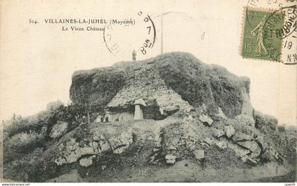 CPA Villaines La Juhel (Mayenne) Le Vieux Chateaux