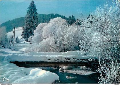 Carte Postale - 38 - Villard de Lans - Neige et soleil sur le Corrençonais - Hiver - Neige - Flamme Postale de Villard d