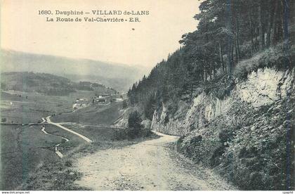CPA Villard de Lans Dauphine La Route de Val Chevriere E R