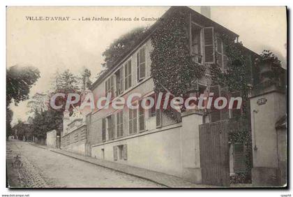 CPA Ville D'Avray Les Jardies Maison De Gambetta