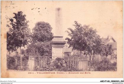 AGEP7-89-0658 - VILLEBOUGIS - Monument aux morts